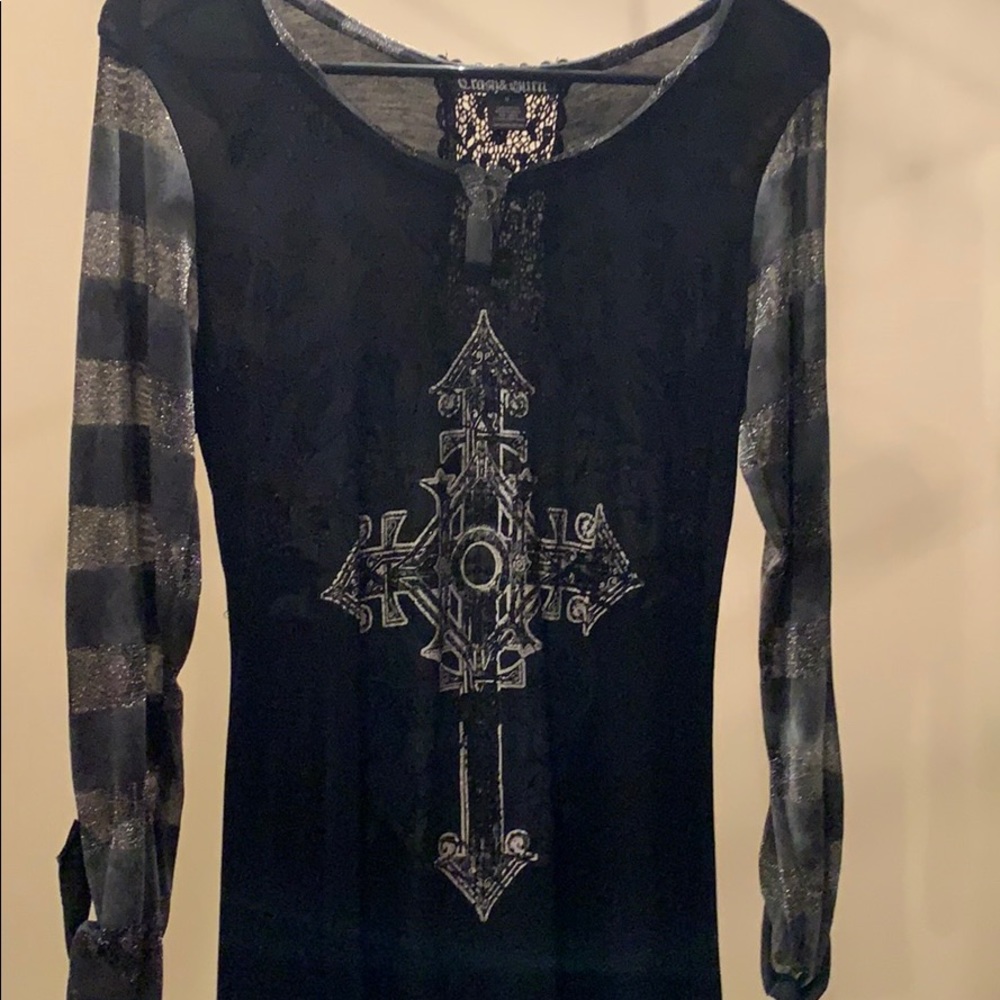 Ladies sheer top